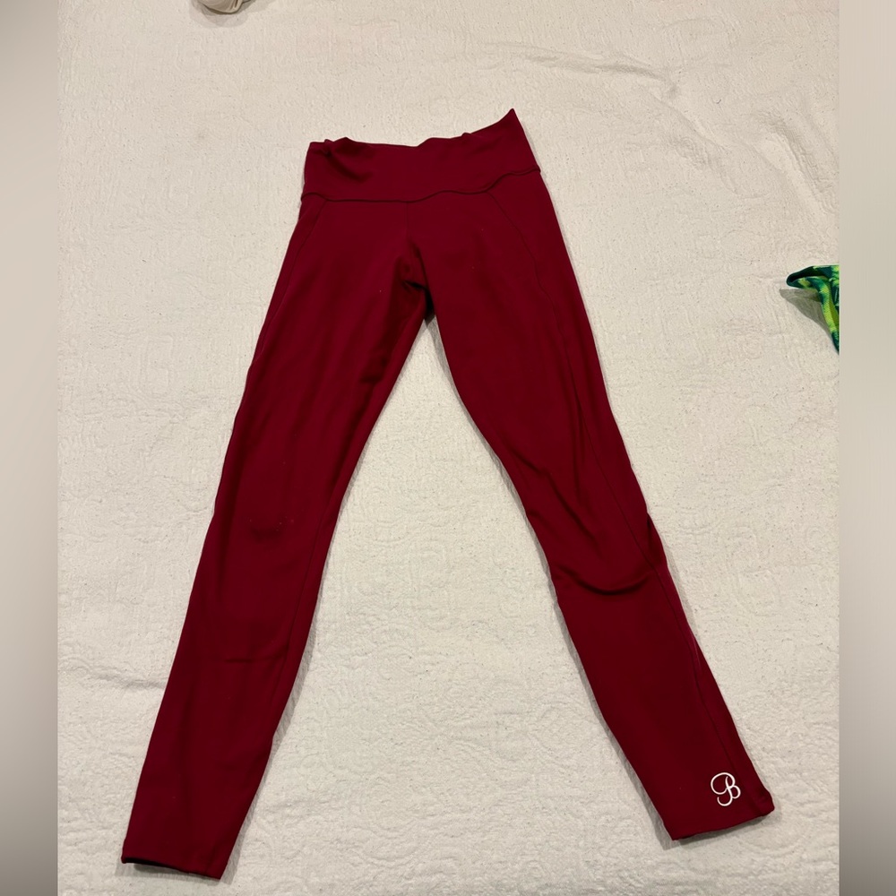 Bombshell Sportswear red leggings